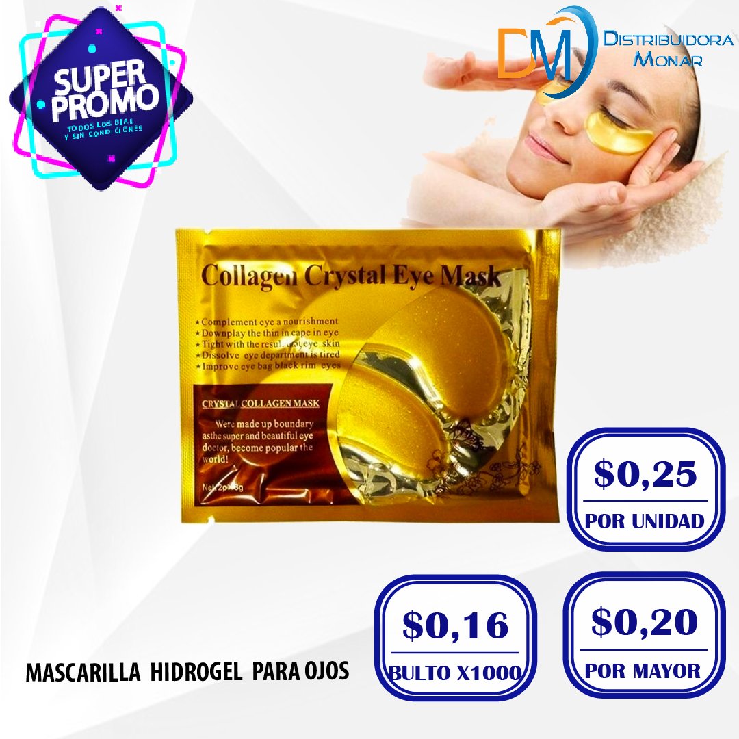 Mascarilla Hidrogel Para Ojos Importadora Y Distribuidora Monar 