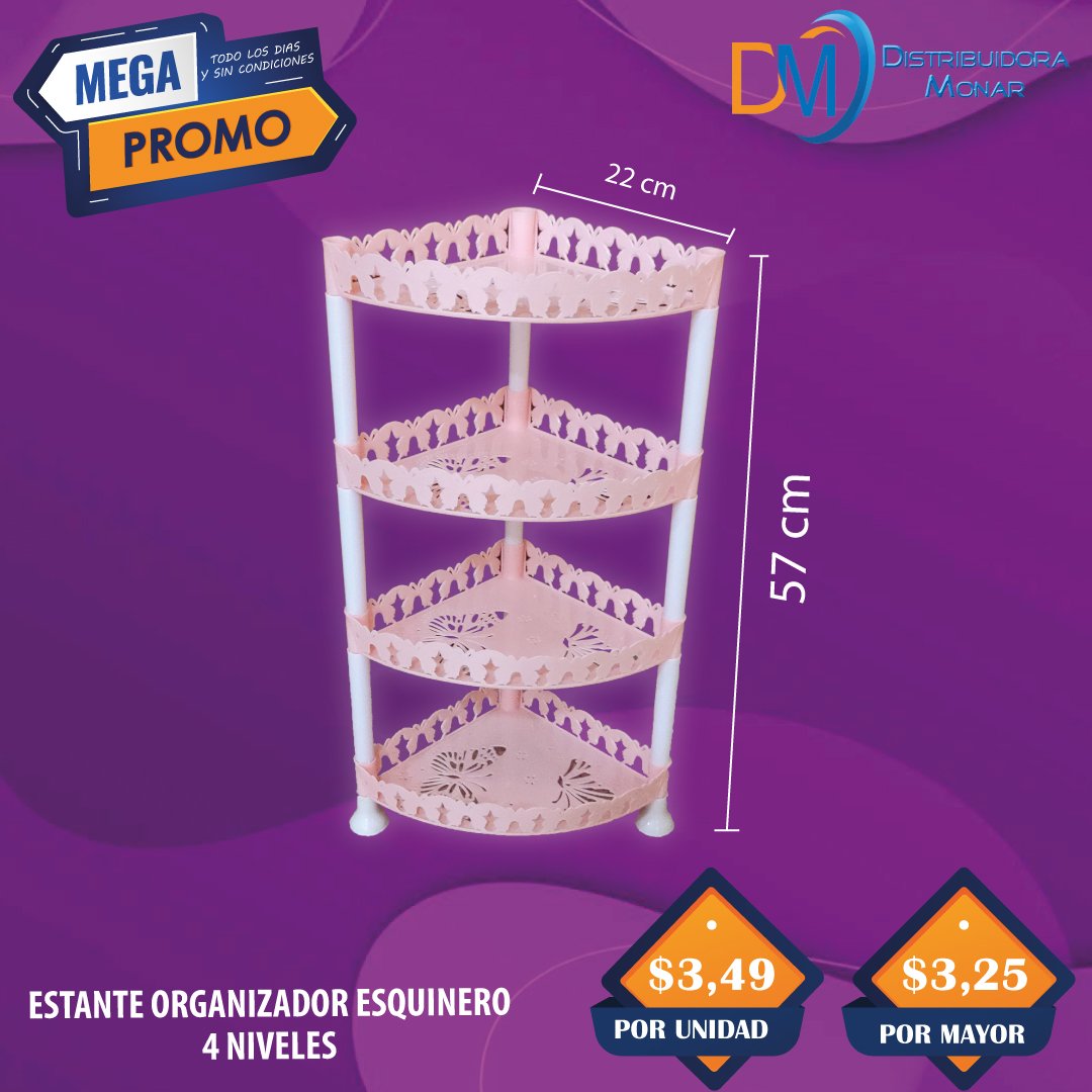 Estante Organizador Para Baño - Importadora y Distribuidora Monar